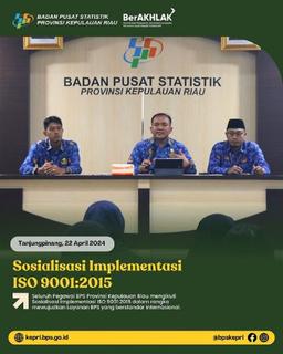 Socialization of ISO 9001:2015 Implementation