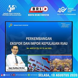 Berita Resmi Statistik 18 Agustus 2020