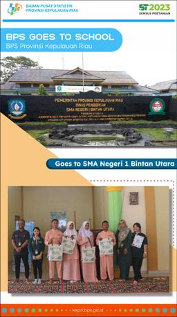 BPS Goes to SMAN 1 Bintan Utara