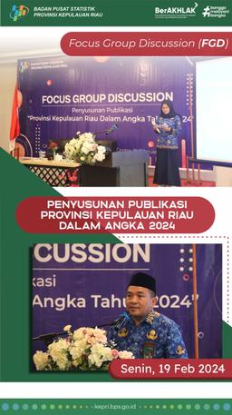 FGD of Publication of Kepulauan Riau in Figures 2024