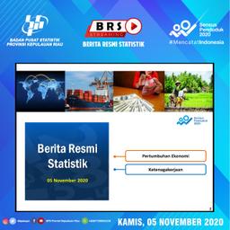 Berita Resmi Statistik 5 November 2020