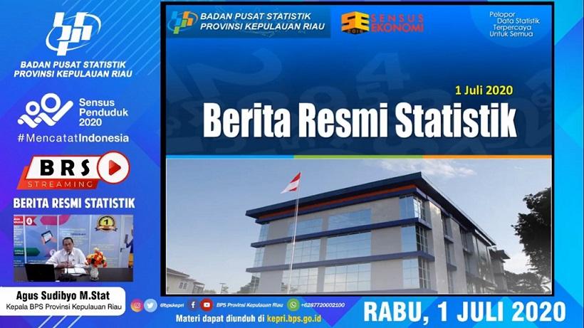 Berita Resmi Statistik 1 Juli 2020