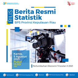 The Economy of Kepulauan Riau Province in Q2 2021 grew by 6,90 percent