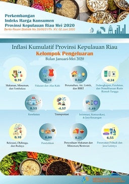 Consumer Price Index Of Kepulauan Riau Province In May 2020