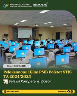 Implementation of STIS Polstat PMB Exam FY 2024/2025