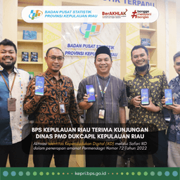 Employees of BPS-Statistics Kepulauan Riau Province Activate Digital Population Identity (IKD)