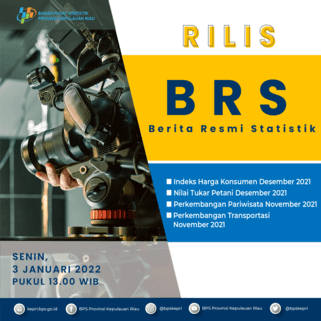 IHK Desember 2021 di Provinsi Kepulauan Riau menunjukkan terjadi inflasi sebesar 0,56 persen 