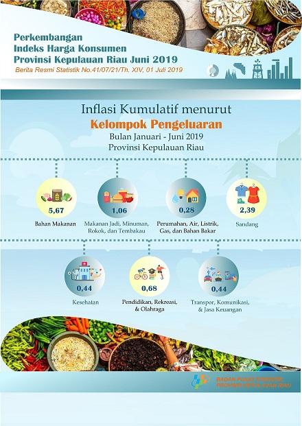 Consumer Price Index of Kepulauan Riau Province in June 2019