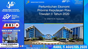 Berita Resmi Statistik 5 Agustus 2020