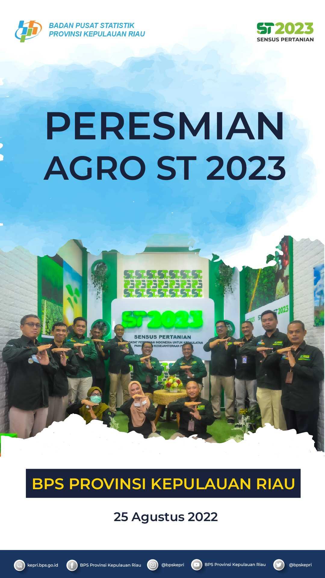 Peresmian Agriculture Room (AGRO)